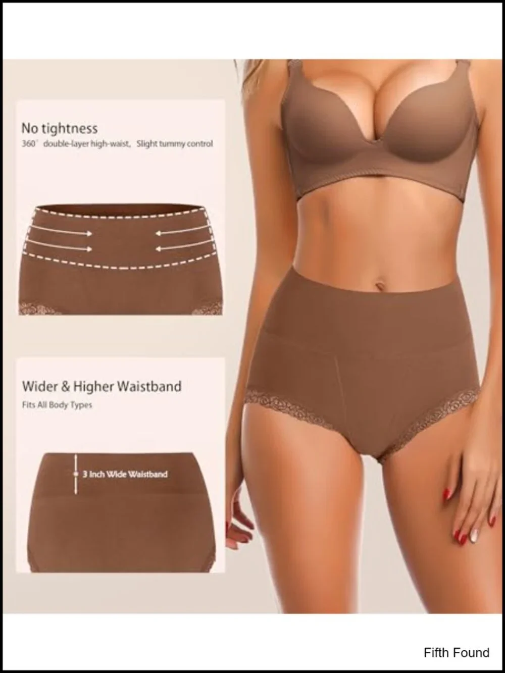 Cotton Tummy Control Boyshorts Panties Soft Stretch No Muffin Top